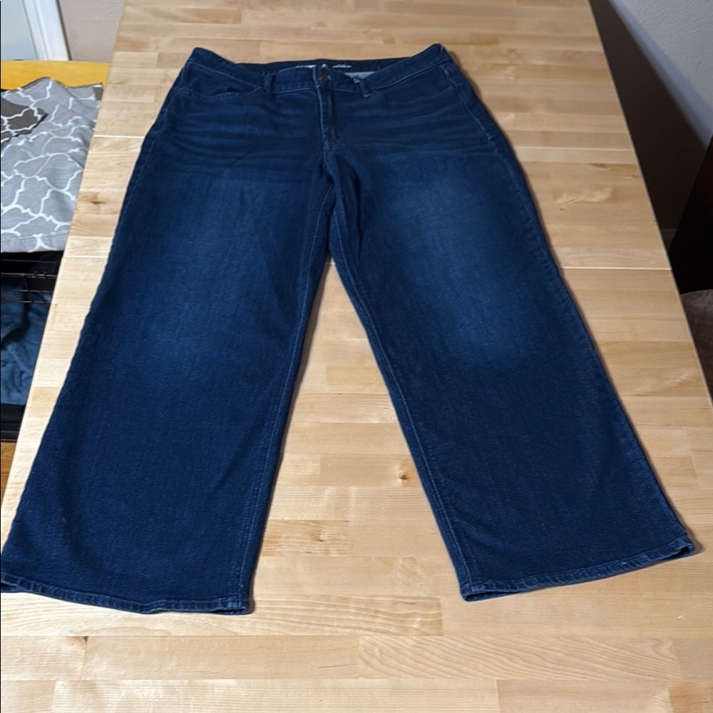 Old Navy Women's High Rise Jeans - Dark Blue